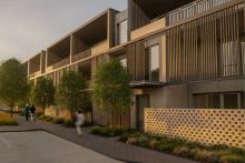 A render of the proposed North Fremantle apartments. Image: via DAP document