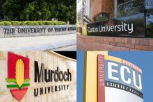 QS World University Rankings 2027 included UWA in the top 100, with Curtin University, Murdoch University, ECU also ranked.