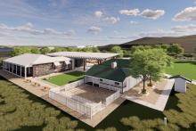 Artists' impression of the pilot station redevelopment. Picture: H+H Architects