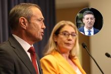 Roger Cook, Rita Saffioti and Basil Zempilas