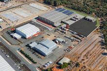 A render of the approved warehouse in Hazelmere. Image: Hesperia via DAP document