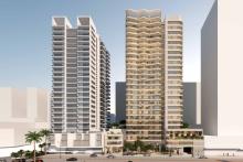 Render of the proposed apartment development in Scarborough. Image: Howells and Plus Studio via WAPC document