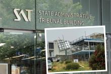 A builder and its nominated supervisor were fined over work at a Scarborough home (inset) in the State Administrative Tribunal. Photo: Michael O'Brien
