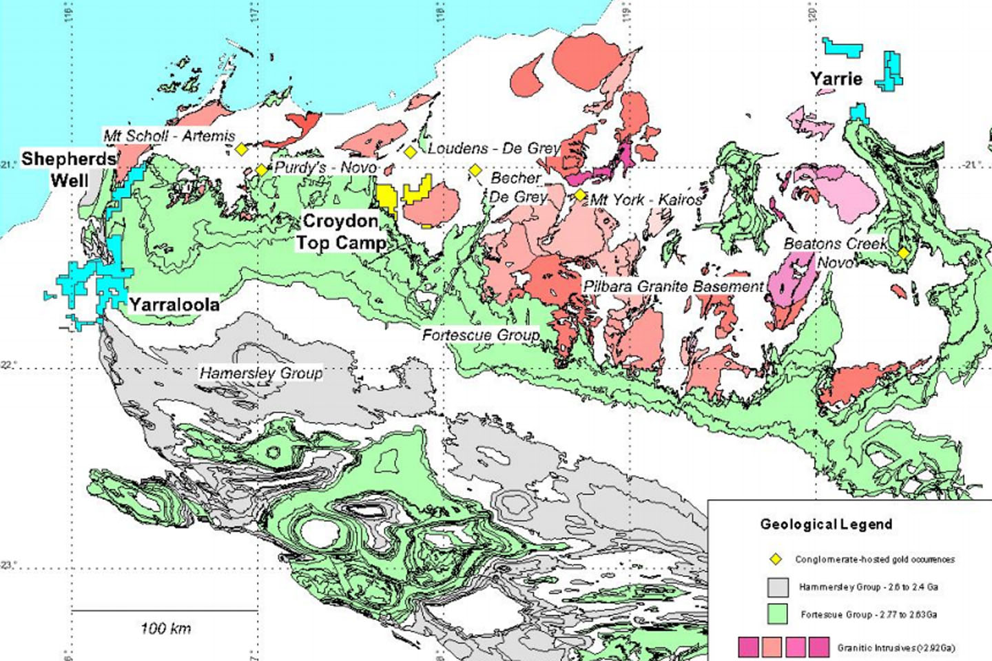 Coziron finds more Pilbara gold in old auger samples