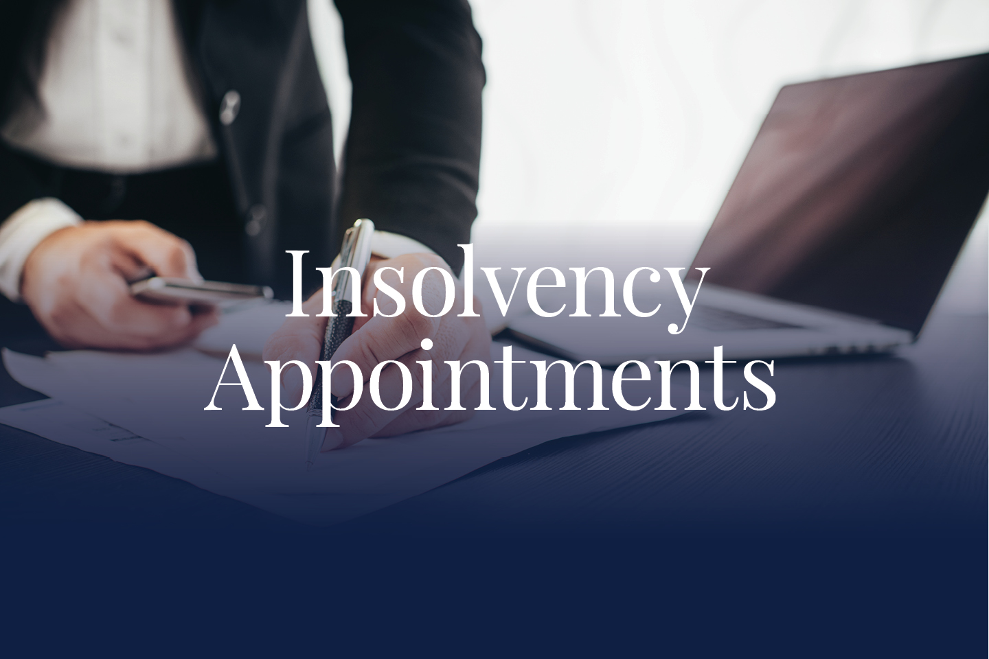 Insolvency appointments default image