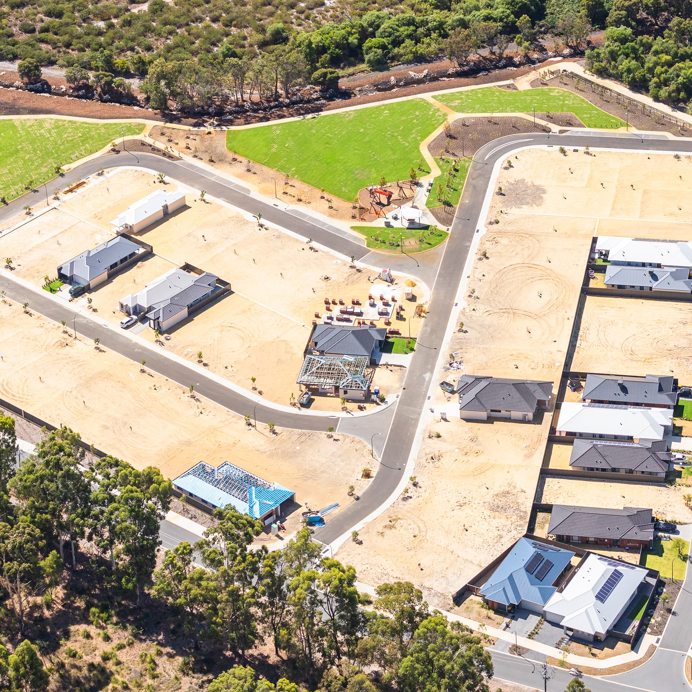 Residential Housing Development under construction 