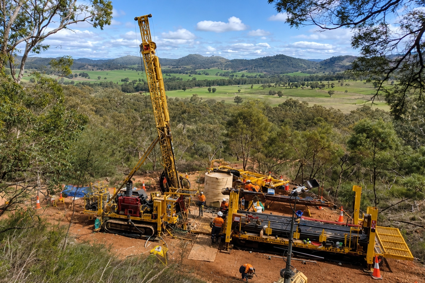 Kuniko Limited and Impact Minerals phase 2 diamond drilling at Commonwealth Silica Hill NSW BNBWA
