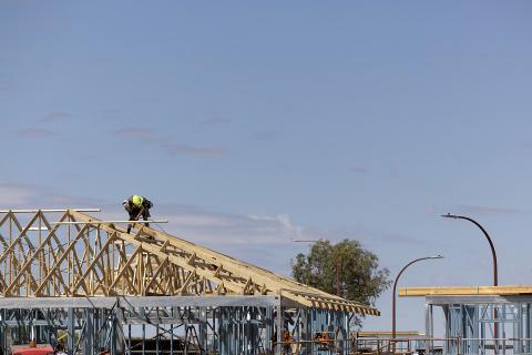 Home construction in Karratha. Photo: Tom Zaunmayr