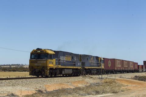 About 80 per cent of intraste freight to WA comes via rail. Photo: Tom Zaunmayr