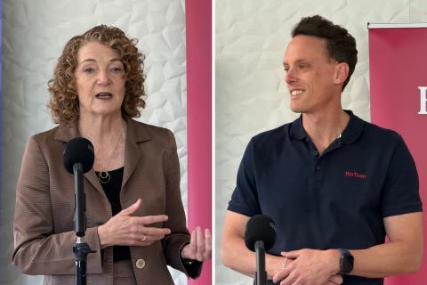 Lorna MacGregor, Matthew Holcz