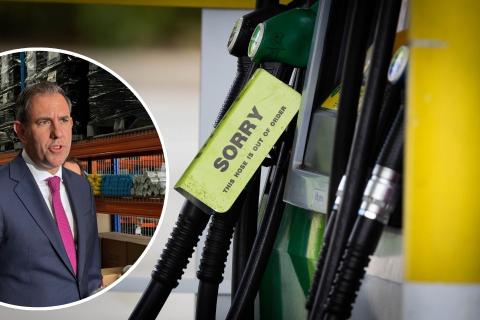 Jim Chalmers said the new legislation would help tackle price gouging at its source. Photos: Sam Jones and Tom Zaunmayr.