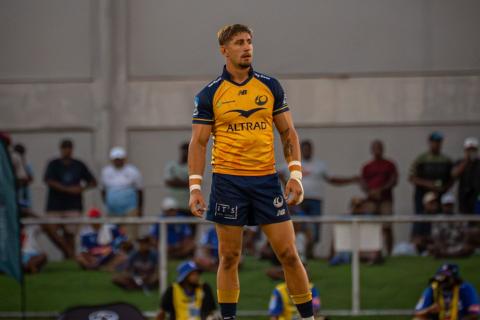 Zac Lomax made his debut for the Force in Fiji earlier this month. Photo: Joey Lalagavesi