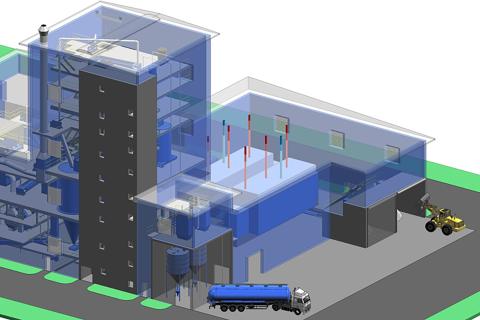 Designs for the cold agglomerated plant. Picture: Binding Solutions