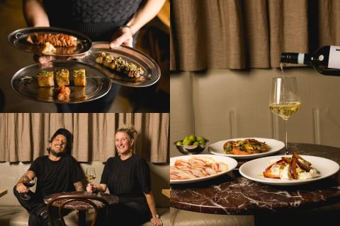 Nicola Lunardi (left) and Sally Lovell bring a familiar quality to Il Santo. Photos: Jacqueline Jane Jogila