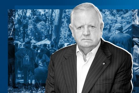 Nigel Satterley proposed a residential development in Perth hills, to the local community's opposition.