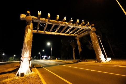 Manjimup welcome sign. Photo: Tom Zaunmayr