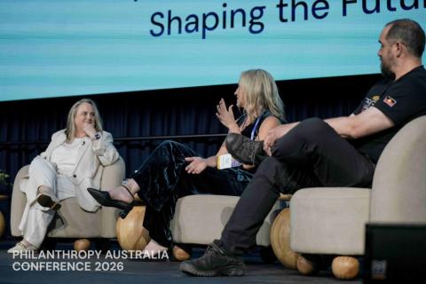 Philanthropy Australia Chief Executive Officer Maree Sidey at the 2026 Conference