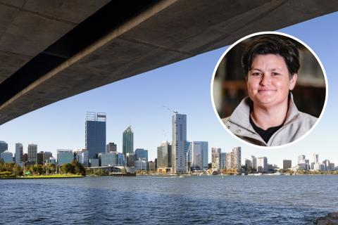 Perth local and former CFMEU executive Emma Kingdon has been appointed the ACTU's new president. Photo: Supplied.