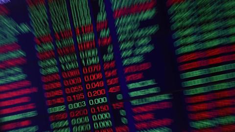 ASX market board