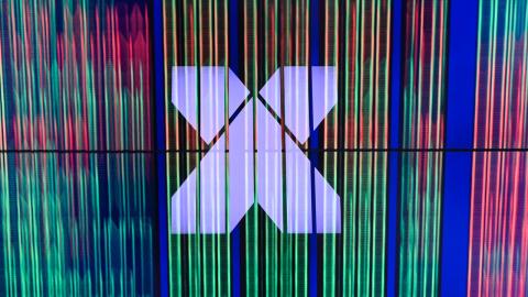 A multiple exposure image on an ASX board