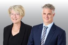 Hazel Brewer and Joel Cockerell are returning to their old firm. Photo: Supplied